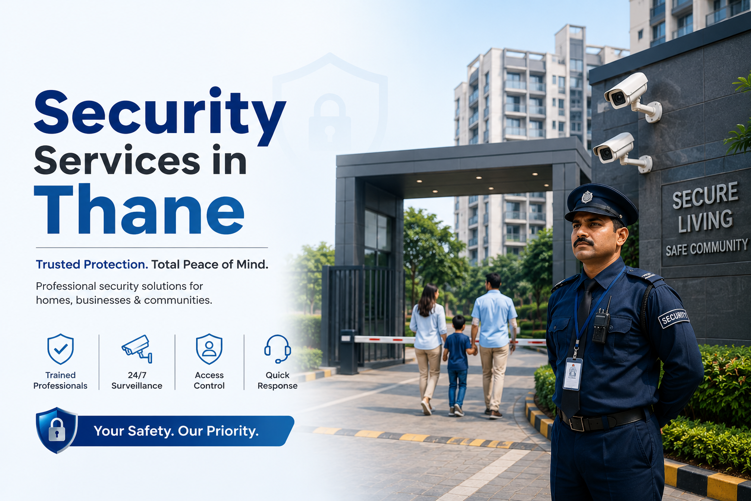 Residential Security Services in Thane: Keeping Your Family and Property Safe