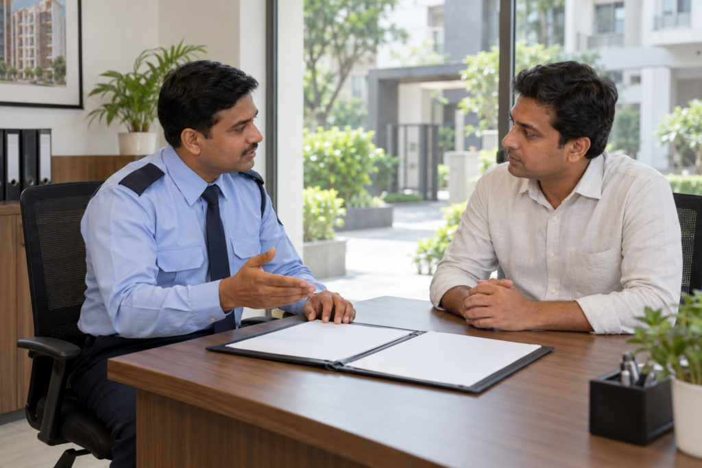 Housing Society Security Guard Services In Thane